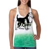  Next Level Ombre Burnout Racerback Tank Thumbnail