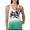  Next Level Ombre Burnout Racerback Tank Thumbnail