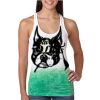 Next Level Ombre Burnout Racerback Tank Thumbnail
