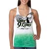  Next Level Ombre Burnout Racerback Tank Thumbnail