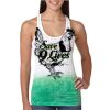  Next Level Ombre Burnout Racerback Tank Thumbnail