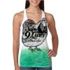  Next Level Ombre Burnout Racerback Tank Thumbnail
