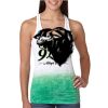  Next Level Ombre Burnout Racerback Tank Thumbnail