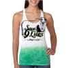  Next Level Ombre Burnout Racerback Tank Thumbnail