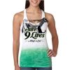  Next Level Ombre Burnout Racerback Tank Thumbnail