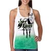  Next Level Ombre Burnout Racerback Tank Thumbnail