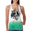  Next Level Ombre Burnout Racerback Tank Thumbnail