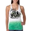  Next Level Ombre Burnout Racerback Tank Thumbnail