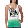  Next Level Ombre Burnout Racerback Tank Thumbnail