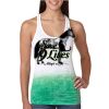  Next Level Ombre Burnout Racerback Tank Thumbnail