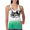  Next Level Ombre Burnout Racerback Tank Thumbnail
