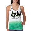  Next Level Ombre Burnout Racerback Tank Thumbnail