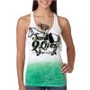  Next Level Ombre Burnout Racerback Tank Thumbnail