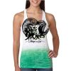  Next Level Ombre Burnout Racerback Tank Thumbnail