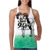  Next Level Ombre Burnout Racerback Tank Thumbnail