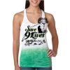  Next Level Ombre Burnout Racerback Tank Thumbnail