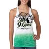  Next Level Ombre Burnout Racerback Tank Thumbnail