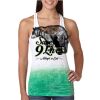  Next Level Ombre Burnout Racerback Tank Thumbnail