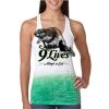  Next Level Ombre Burnout Racerback Tank Thumbnail