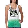  Next Level Ombre Burnout Racerback Tank Thumbnail