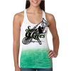  Next Level Ombre Burnout Racerback Tank Thumbnail