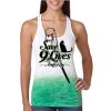  Next Level Ombre Burnout Racerback Tank Thumbnail