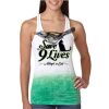  Next Level Ombre Burnout Racerback Tank Thumbnail