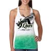  Next Level Ombre Burnout Racerback Tank Thumbnail