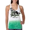  Next Level Ombre Burnout Racerback Tank Thumbnail