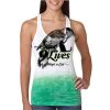  Next Level Ombre Burnout Racerback Tank Thumbnail