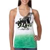  Next Level Ombre Burnout Racerback Tank Thumbnail