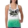  Next Level Ombre Burnout Racerback Tank Thumbnail