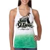  Next Level Ombre Burnout Racerback Tank Thumbnail