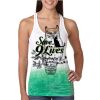  Next Level Ombre Burnout Racerback Tank Thumbnail