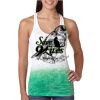  Next Level Ombre Burnout Racerback Tank Thumbnail