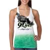  Next Level Ombre Burnout Racerback Tank Thumbnail