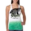  Next Level Ombre Burnout Racerback Tank Thumbnail