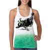  Next Level Ombre Burnout Racerback Tank Thumbnail