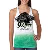  Next Level Ombre Burnout Racerback Tank Thumbnail