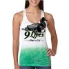  Next Level Ombre Burnout Racerback Tank Thumbnail