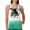  Next Level Ombre Burnout Racerback Tank Thumbnail
