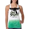  Next Level Ombre Burnout Racerback Tank Thumbnail