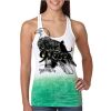  Next Level Ombre Burnout Racerback Tank Thumbnail
