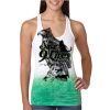  Next Level Ombre Burnout Racerback Tank Thumbnail