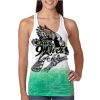  Next Level Ombre Burnout Racerback Tank Thumbnail