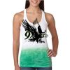  Next Level Ombre Burnout Racerback Tank Thumbnail