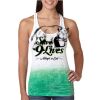  Next Level Ombre Burnout Racerback Tank Thumbnail