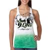  Next Level Ombre Burnout Racerback Tank Thumbnail