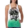  Next Level Ombre Burnout Racerback Tank Thumbnail