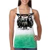  Next Level Ombre Burnout Racerback Tank Thumbnail